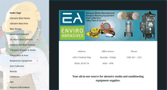 Desktop Screenshot of enviroabrasives.com